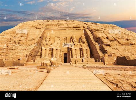 Archaeology Cliff Temple Abu Simbel Temples Archaeologies Cliff