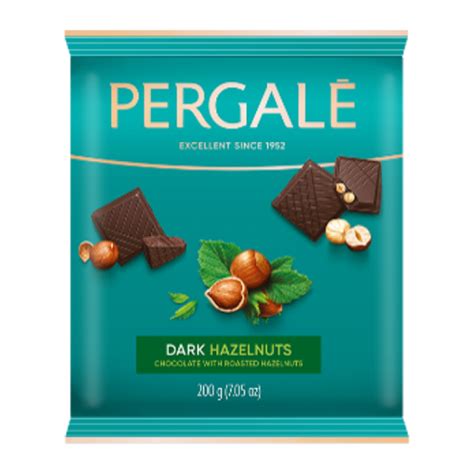 Pergale Dark With Whole Hazelnuts G Lietuvele