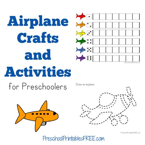 Easy Airplane Crafts And Activities For Preschoolers Free Preschool