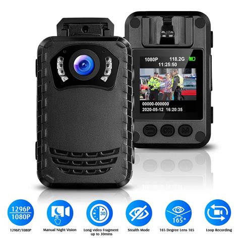 Boblov N Mini Body Camera Full Hd P Small Portable Night Vision