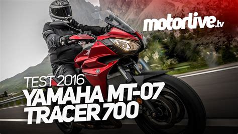 Yamaha Mt 07 Tracer 700 Test Youtube