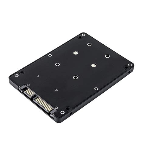 2.5 Inch SATA to mSATA SSD Enclosure Converter Internal / External ...