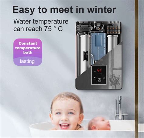 Dqqi Water Heater Instant Water Heater Shower For Set Bathroom Shower Heater Inverter W Hot