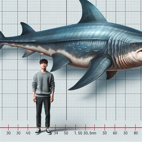 megalodon size comparison human  megalodon