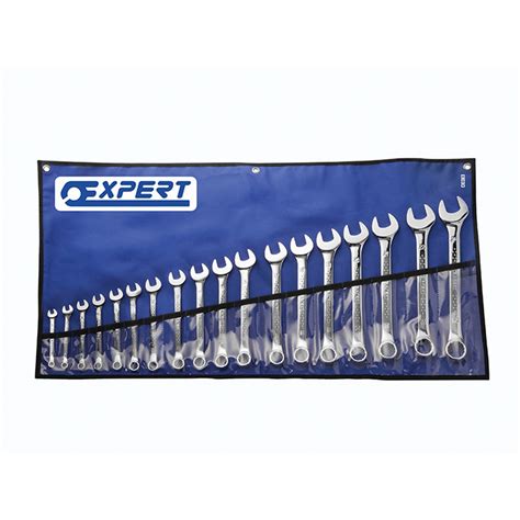 Expert E Combination Spanner Set With Tool Roll Piece Rapid