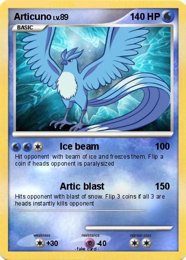 Pokémon Articuno 641 641 Ice Beam My Pokemon Card