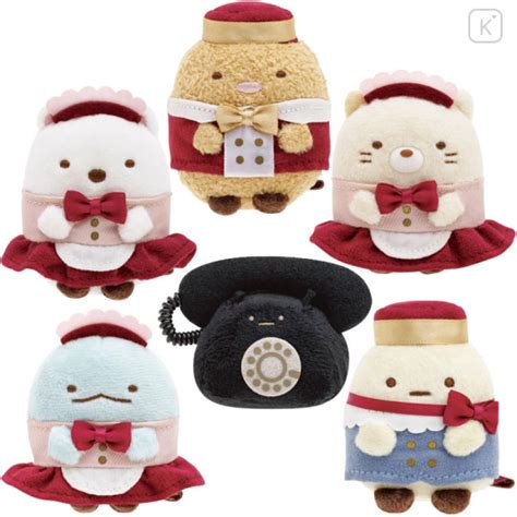 Japan San X Tenori Plush Ss Pcs Set Sumikko Gurashi Hotel New