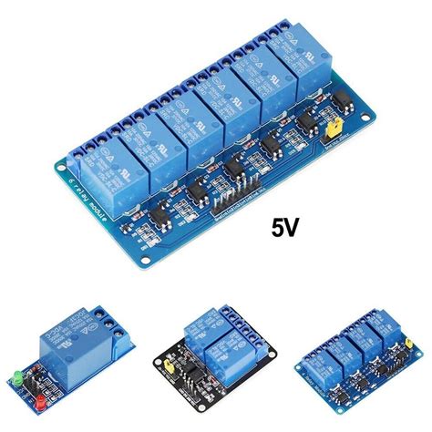 5V 4 Kanal Relais 4 Straße 5V Relaismodul System für alle MCU