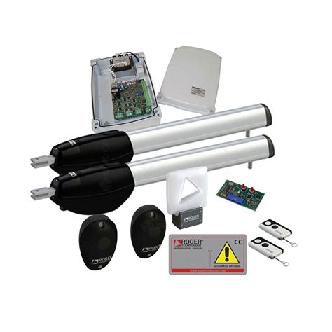 Kit Automatizare Poarta Batanta Roger Technology KIT BE 210 2 5 M 300