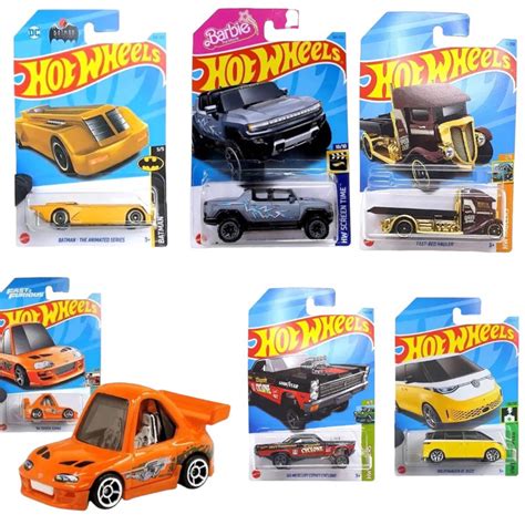 CARRINHO HOT WHEELS BARBIE TOYOTA SUPRA ESCOLHA O MODELO Shopee Brasil