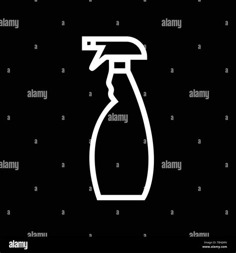 Spray Bottle Icon Vector Stock Vector Image Art Alamy