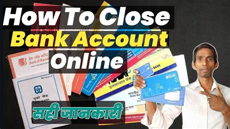 How To Close Bank Account Online Saving Account Youtube