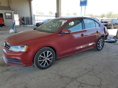 2017 Volkswagen Jetta Se For Sale In Fort Wayne Fri May 24 2024 Used And Repairable