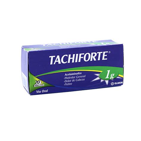 Sigo Acetaminofen Tachiforte Tab 1g X20