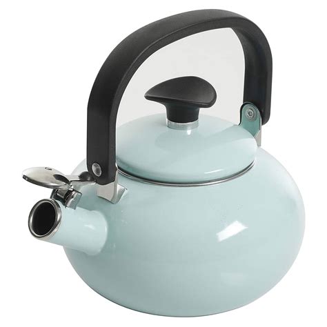 Kenmore 15 Qt Broadway Steel Whistling Stove Top Tea Pot Kettle
