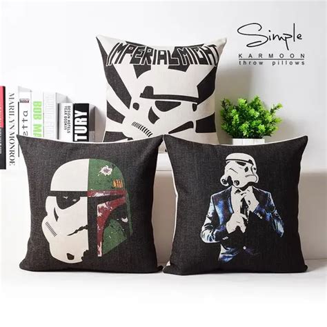 European Star Wars Pillow Clone Wars Black Knight Pillow Cushion