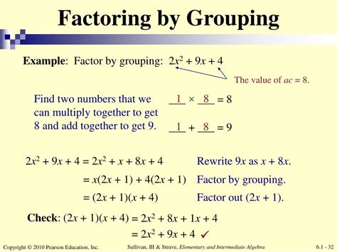 How To Factor Polynomials By Grouping