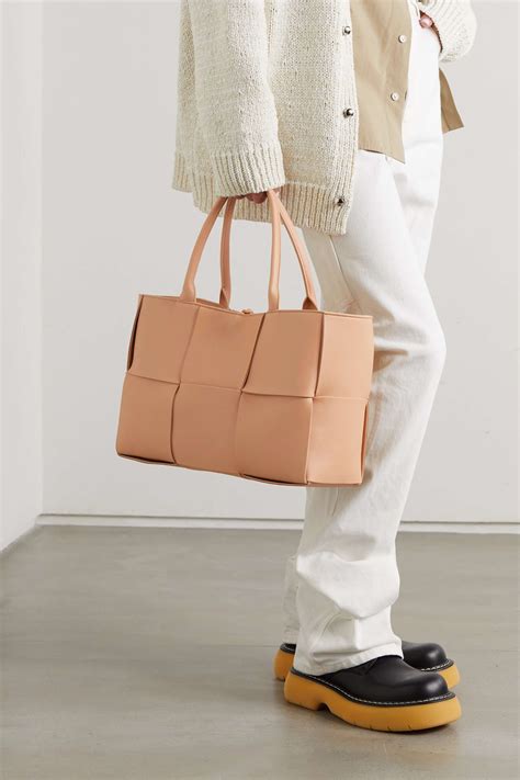 Bottega Veneta Arco Medium Intrecciato Leather Tote Net A Porter