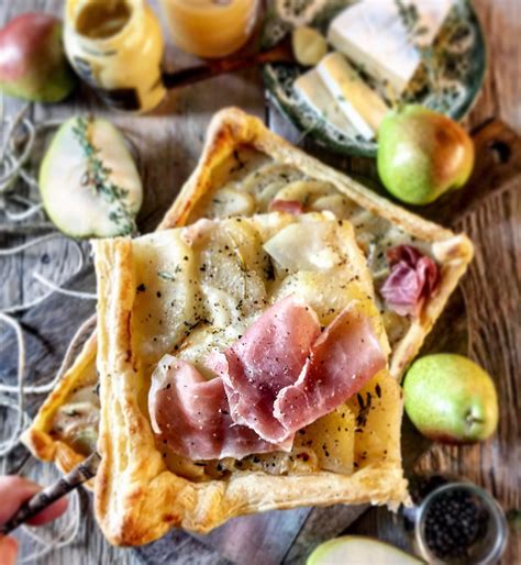 Savoury Pear Brie And Prosciutto Tart The Lemon Apron