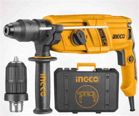 Rotary Hammer heavy duty Drill Machine 800W Ingco GZ Industrial ...