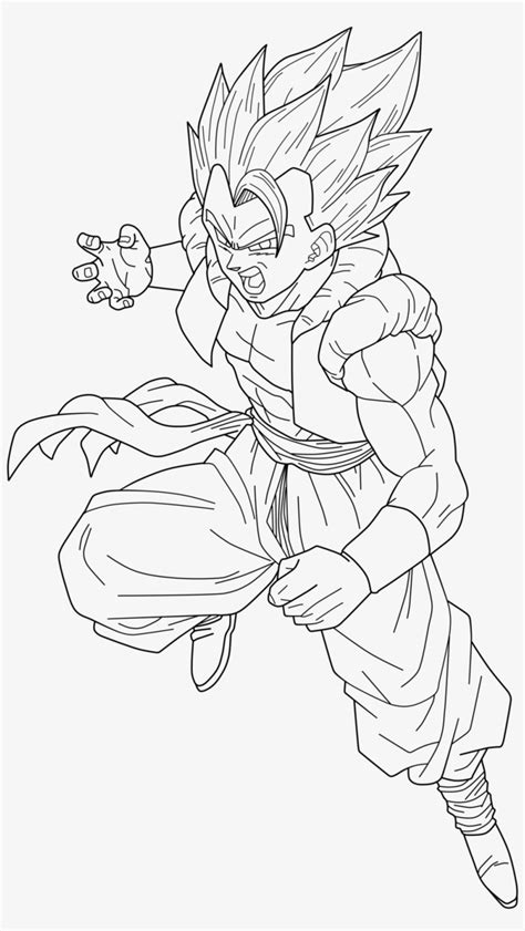 Download Super Saiyan 4 Gogeta Free Coloring Pages - Gogeta Super ...