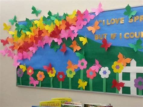 Spring Bulletin Board Ideas With Butterflies At Katherine Lake Blog