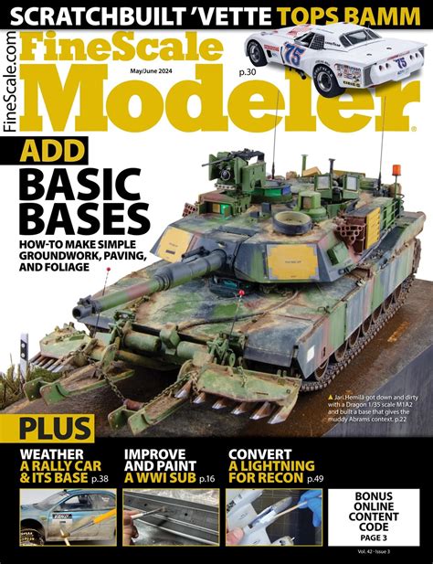 Finescale Modeler Magazine Subscriptions And May 2024 Issue