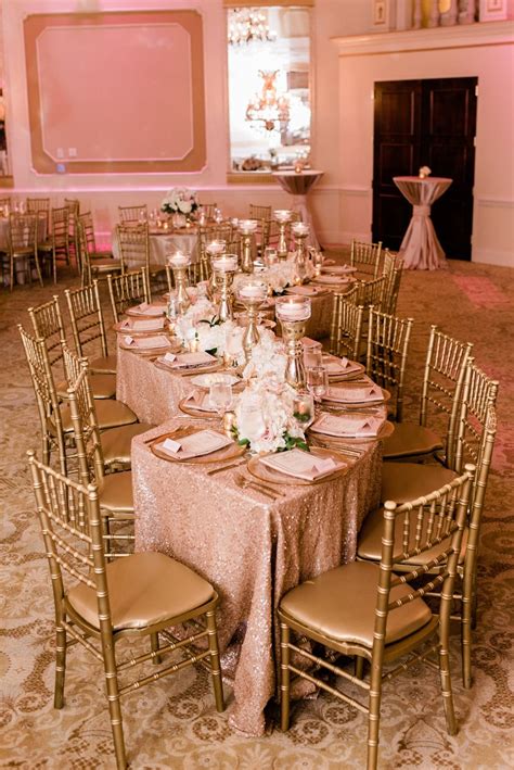 36 Blush Pink And Gold Wedding Color Inspirations WeddingInclude