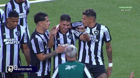 Vídeo All Assists de Botafogo x Atlético GO no 1º tempo futebol ge