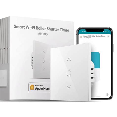 Un Interrupteur Pour Volet Roulant Compatible Homekit Chez Meross