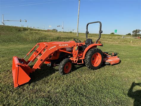 Buy Used Kubota L Hst Package With Rotary Cutter And Loader