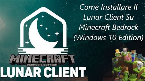 Minecraft Come Installare Il Lunar Client Su Minecraft Bedrock