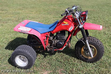 Honda R Atc Atv In Afton Ok Item Ed Sold Purple Wave