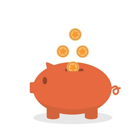 Premium Vector Piggy Bank Illustration