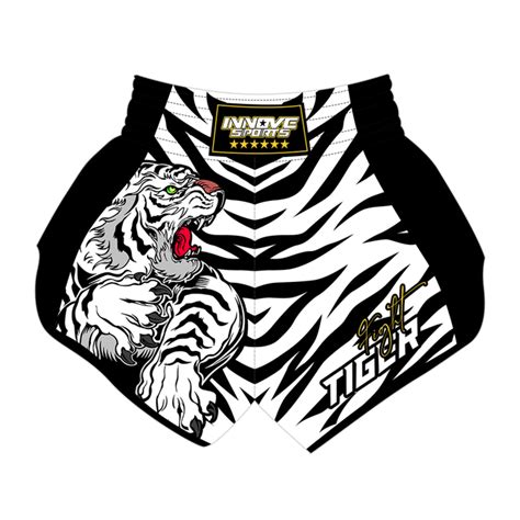 Short Muay Thai Classic Tiger Fight Unissex