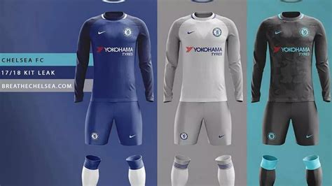 Is This Chelseas New Nike Kit Designs Of 20172018 Home Away And