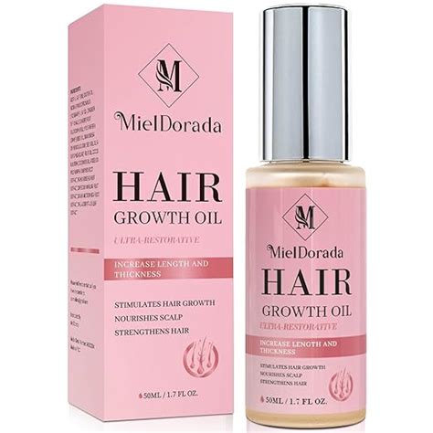 Amazon Chimoo Hair Growth Oil With Castor Rosemary Oil Biotin