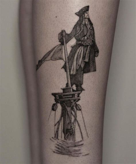 30 Unique Jack Sparrow Tattoos You Can Copy | Xuzinuo | Page 26