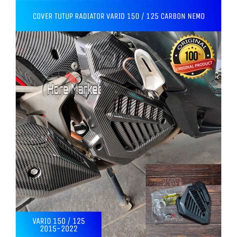 Jual Cover Radiator Vario Led Carbon