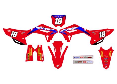 Kit Gr Fico Honda Crf Origen Kitdeco Moto Fr