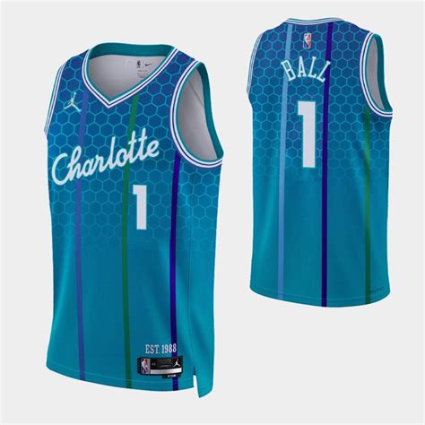 Lamelo Ball Charlotte Hornets 2021 22 City Edition Swingman Jersey Ubicaciondepersonascdmxgobmx