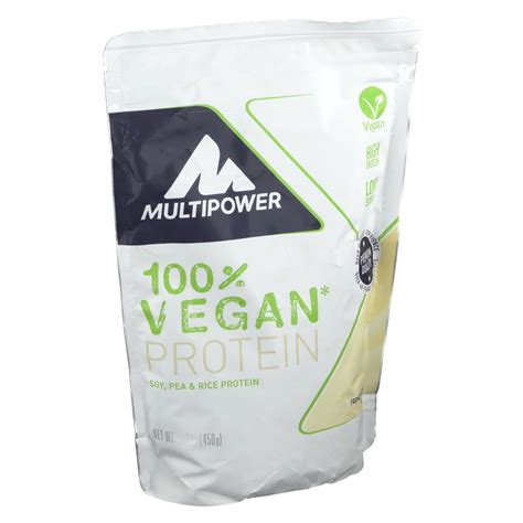 Multipower 100 Vegan Protein Vanille Pulver 450 G Shop Apotheke At