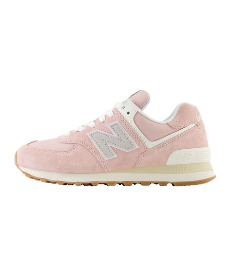 New Balance 574 Femmes Rose Fqe2 Lifestyle Chaussures Basket