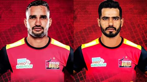 Bengaluru Bulls Pro Kabaddi 2022 Squad Full List Of Players Signed By