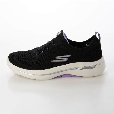 スケッチャーズ SKECHERS レディース ウォーキングシューズ GO WALK ARCH FIT CRYSTAL WAVES 124882