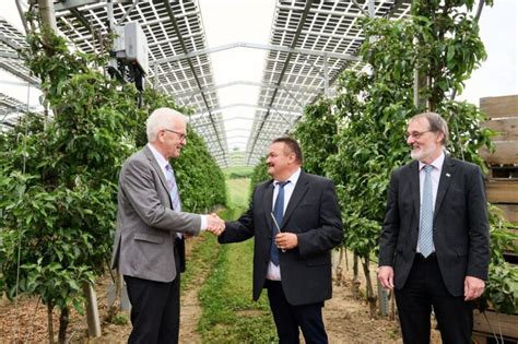 Modellregion für Agri Photovoltaik und Obstanbau Solarserver