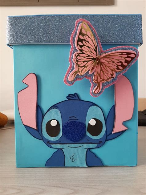 Caja Regalo Stitch En 2023 Manualidades Manualidades Creativas