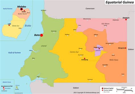 Equatorial Guinea Map Discover Equatorial Guinea With Detailed Maps