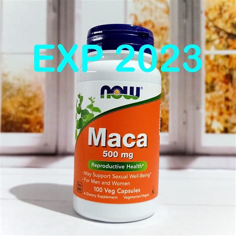 Jual Now Foods Food Maca 500 Mg Isi 100 Veg Capsules Shopee Indonesia