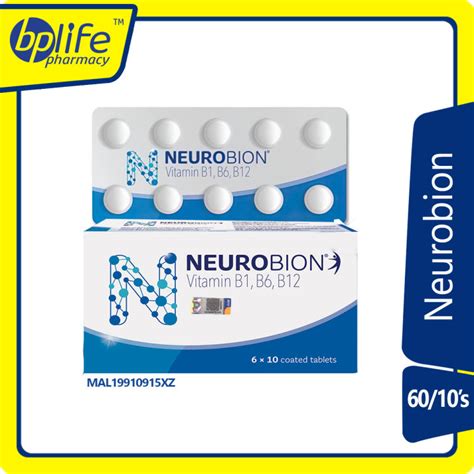 Neurobion Vitamin B B B Tablets Lazada